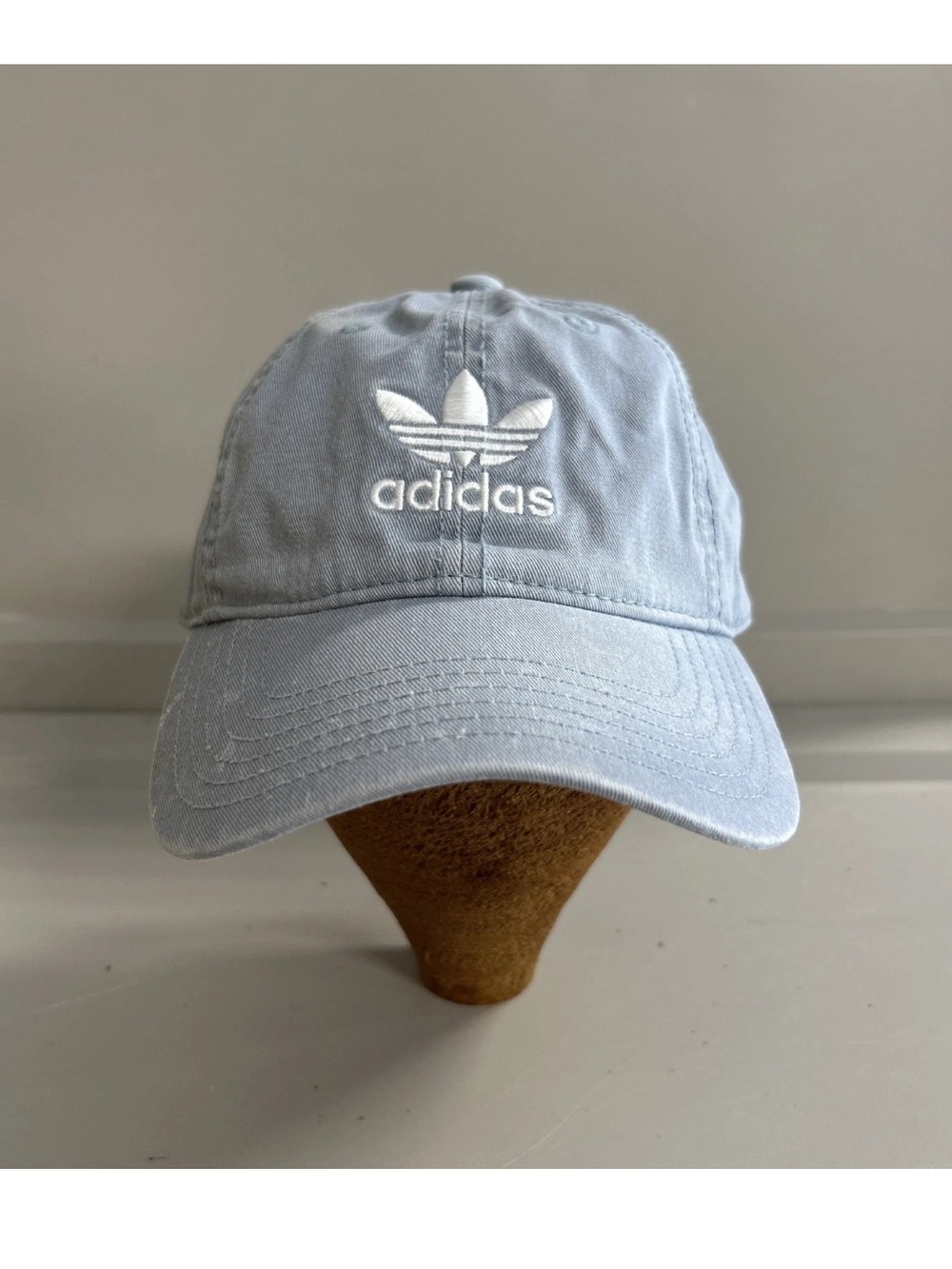 Adidas Originals Strapback Adjustable Cap Durable Light Blue Unisex Adult OS